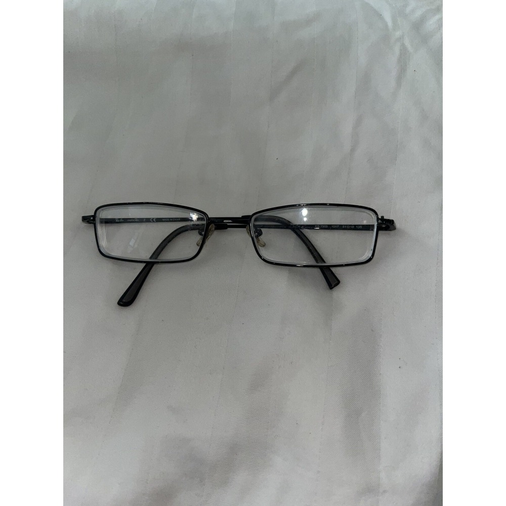 Ray Ban Eyeglasses Frames Only, RB 7505 1000, 51-18-135, Black *SEE DESCRIPTION*